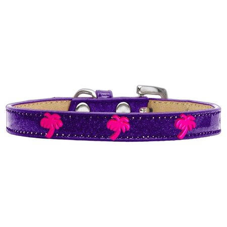 MIRAGE PET PRODUCTS Pink Palm Tree Widget Dog CollarPurple Ice Cream Size 20 633-25 PR20